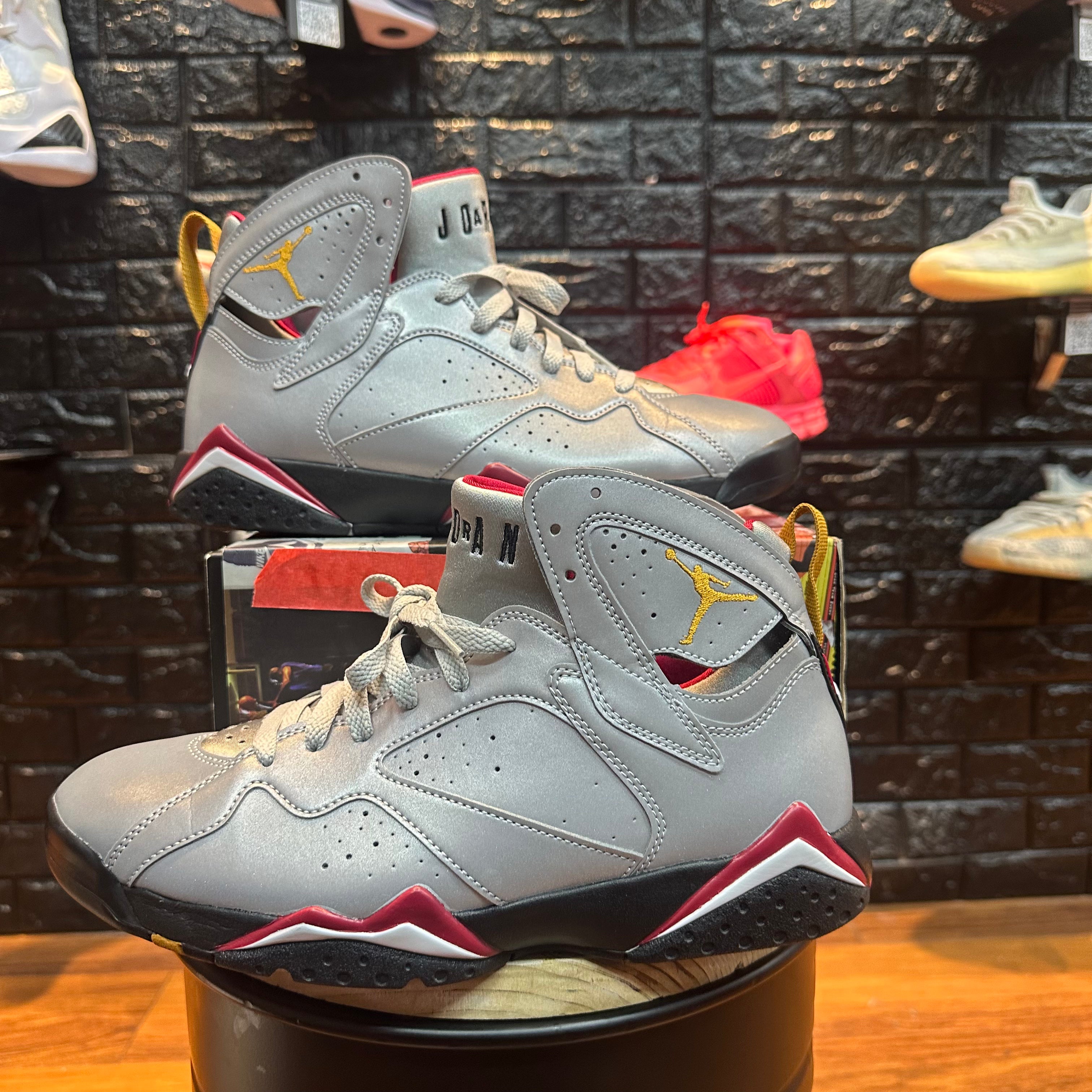 Jordan 7 Retro Reflections Of A Champion Gently Enjoyed Used Men 9.5