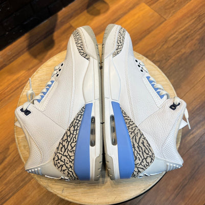 Air Jordan 3 Retro 'UNC' - Gently Enjoyed (Used) Men 12 - Mid Sneaker - Jawns on Fire Sneakers & Streetwear