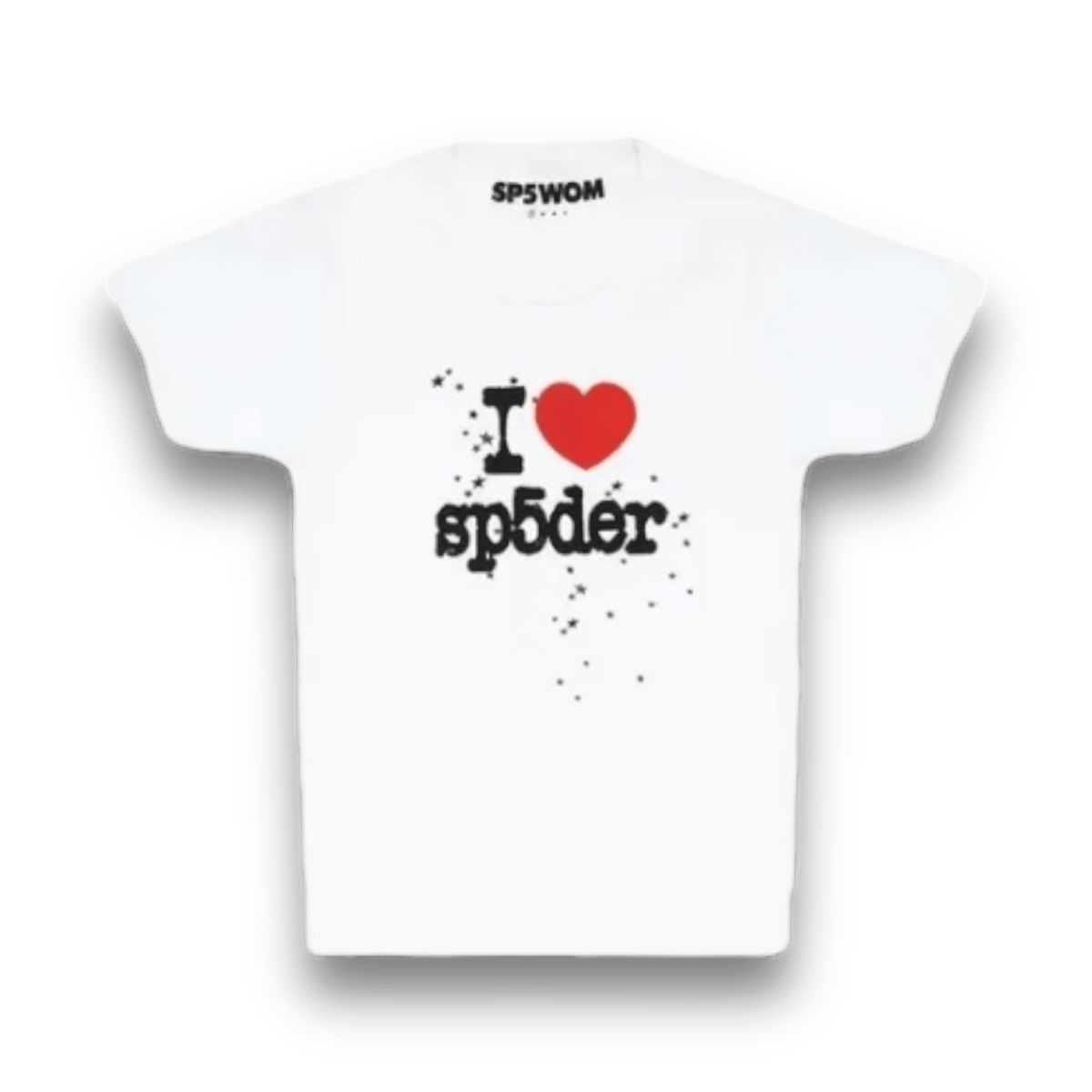 Sp5der I Heart Sp5der Souvenir T-Shirt - White & Navy T-Shirt