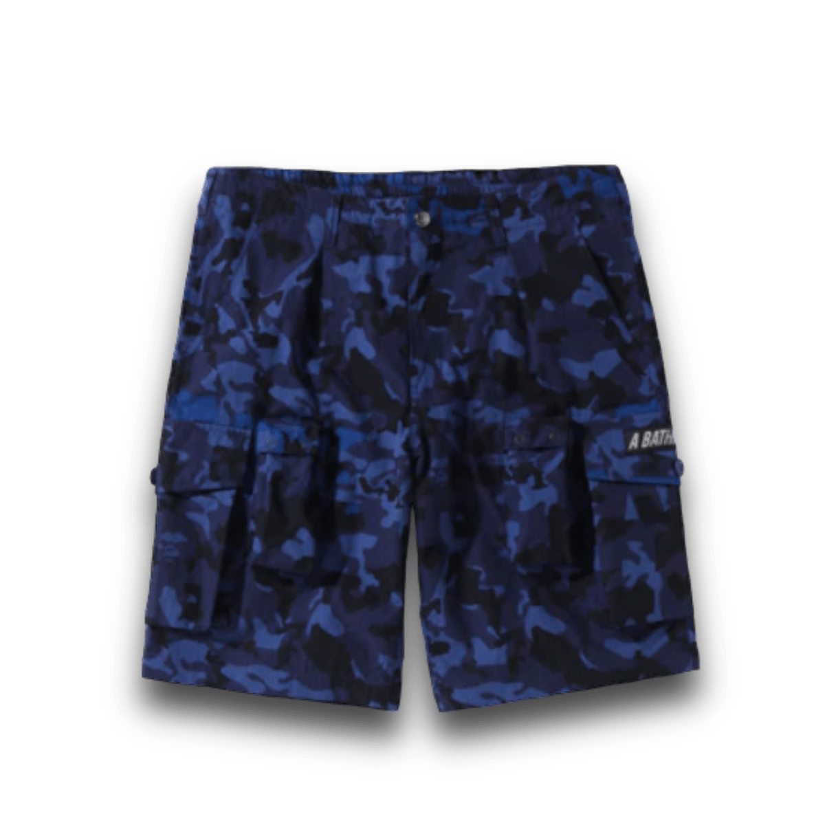 Bape Camo Multi Pocket Shorts - Navy - Shorts - Jawns on Fire Sneakers & Streetwear