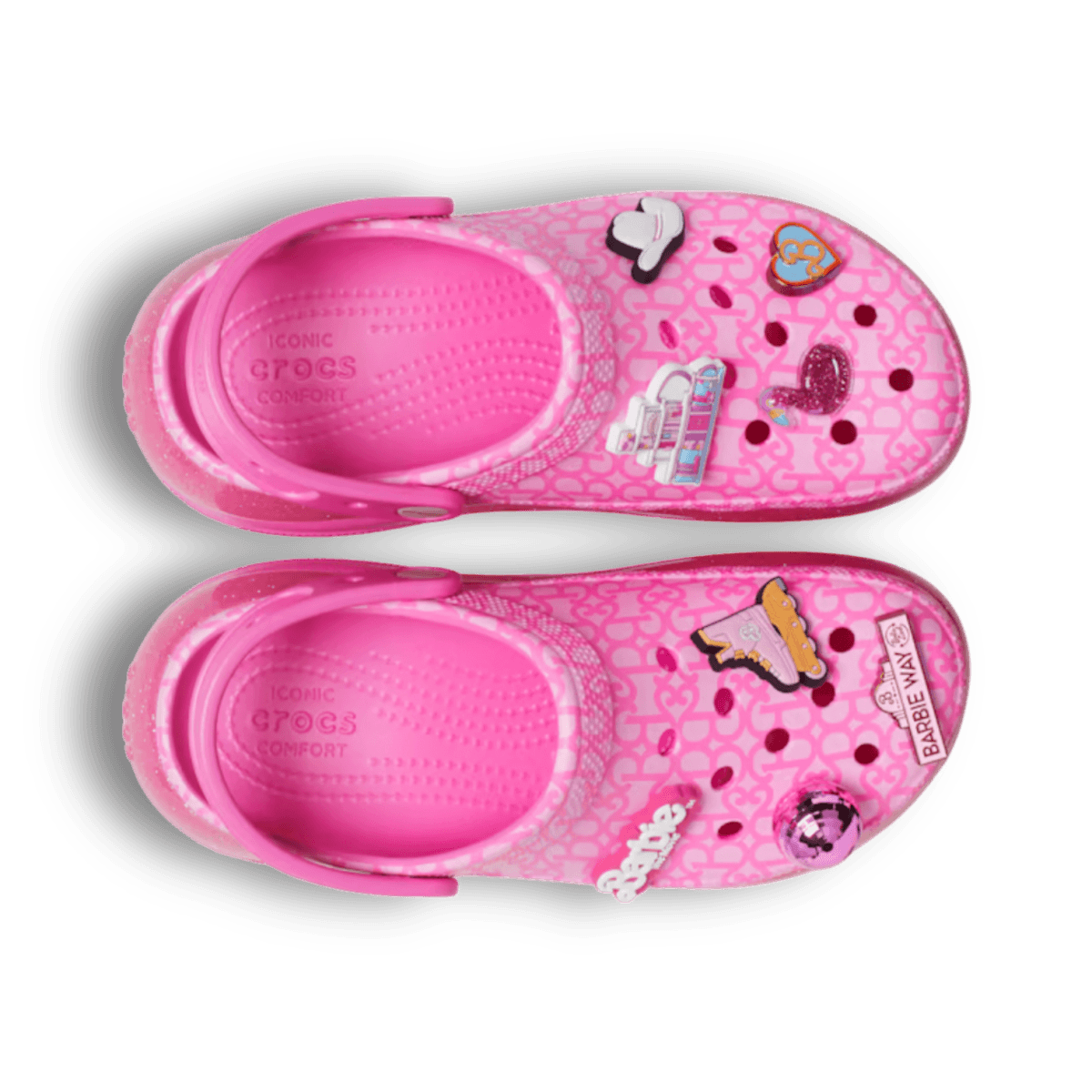 Crocs Crush Clog Barbie Black Pink