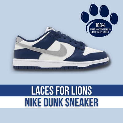 Laces for Lions Dunk Low 'Midnight Navy Smoke Grey' - Low Sneaker - Jawns on Fire Sneakers & Streetwear