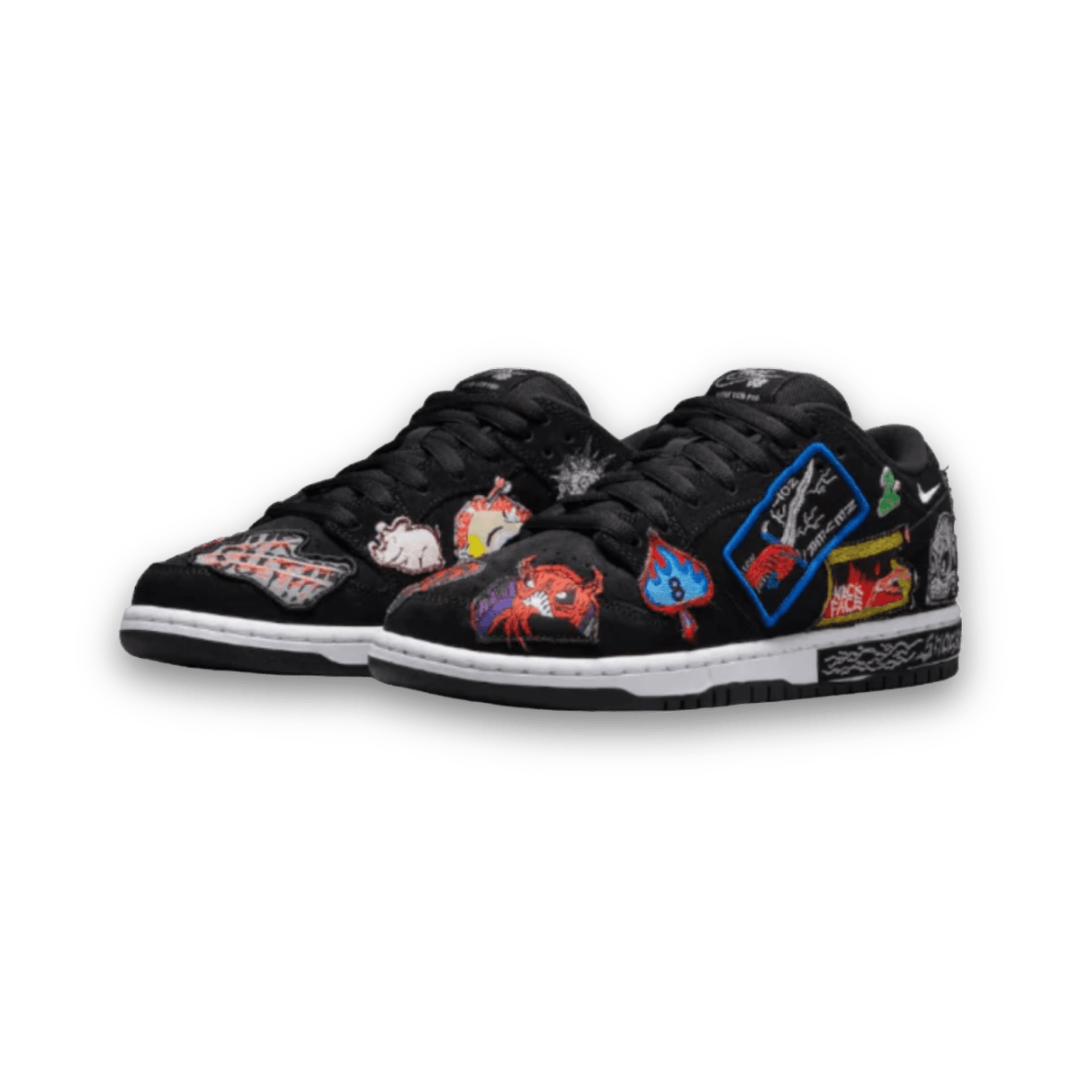 SB Dunk Low Pro QS Neckface - Low Sneaker - Jawns on Fire Sneakers & Streetwear