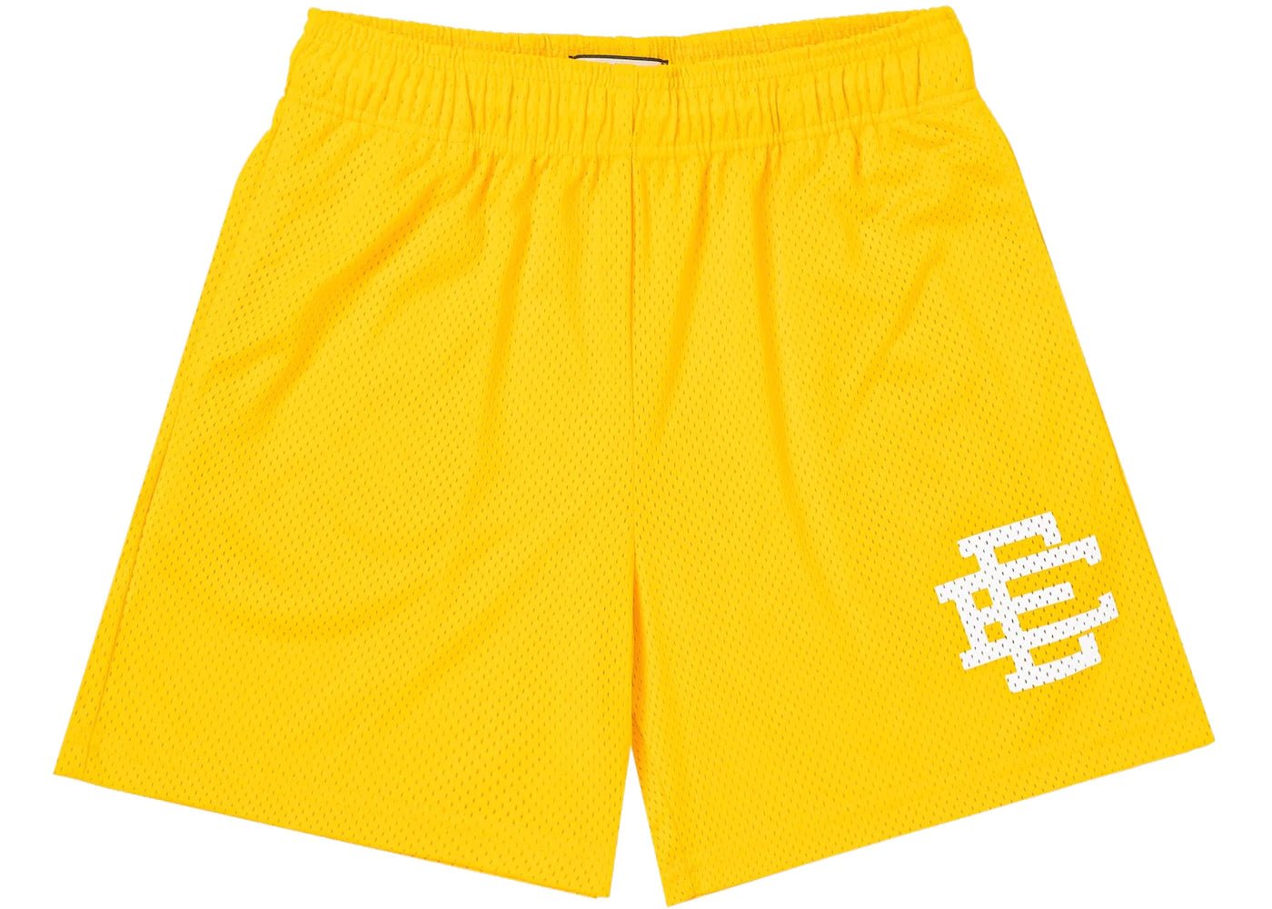 Eric Emanuel EE Shorts - Yellow - Shorts - Jawns on Fire Sneakers & Streetwear