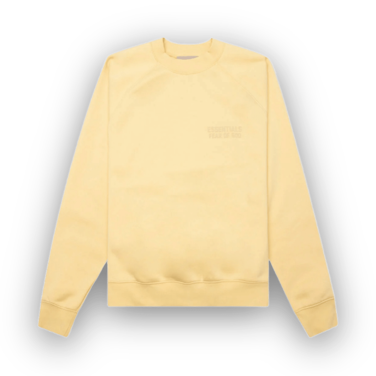 Essentials Fear of God Crew Sweatshirt - Dark Mustard - Sweatshirt - Jawns on Fire Sneakers & Streetwear
