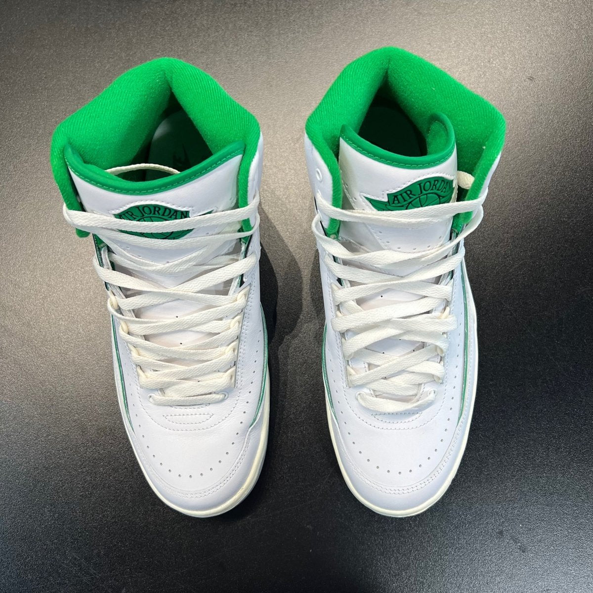 Air Jordan 2 Retro 'Lucky Green' - Gently Enjoyed (Used) Men 10 - Mid Sneaker - Jawns on Fire Sneakers & Streetwear