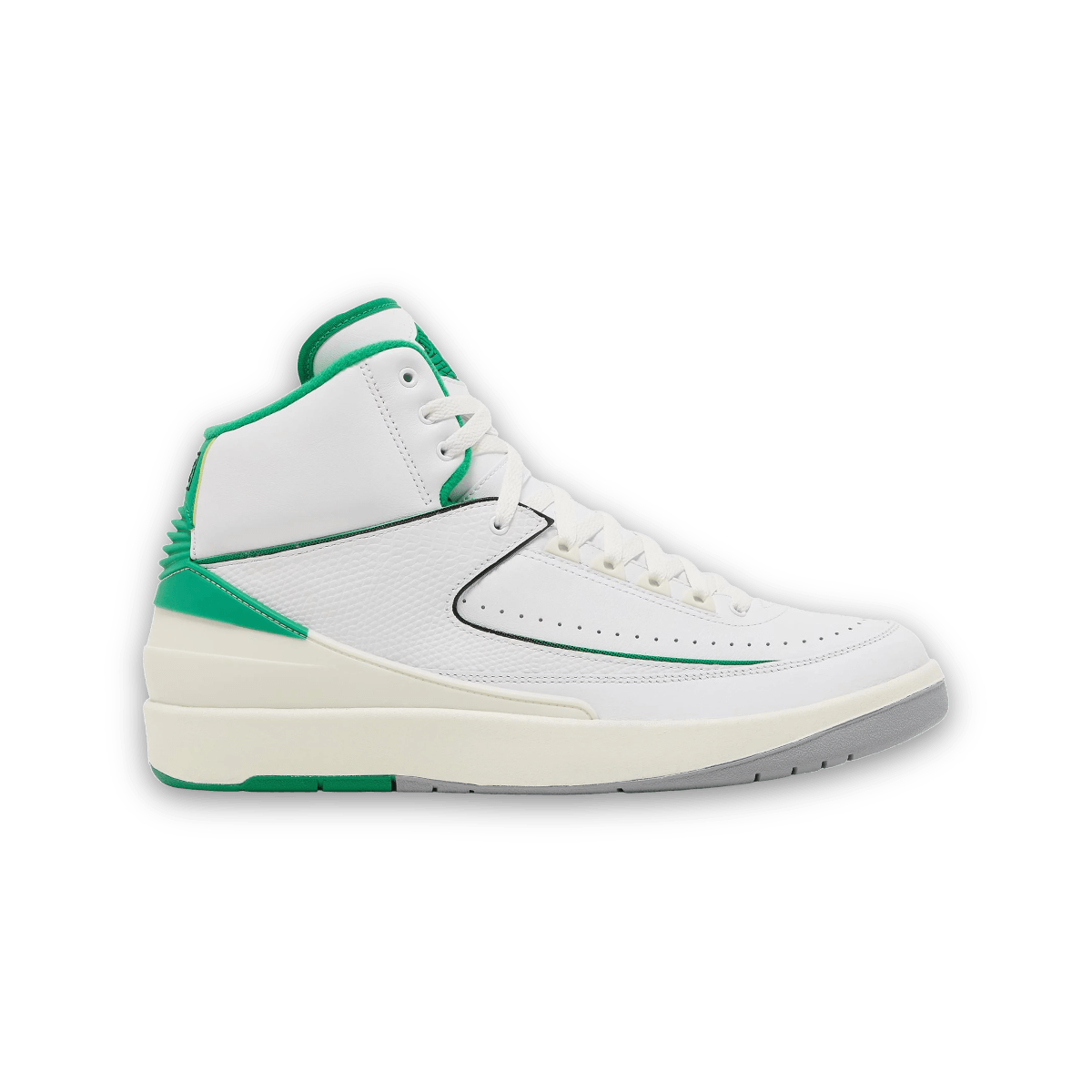 Air Jordan 2 Retro 'Lucky Green' - Mid Sneaker - Jawns on Fire Sneakers & Streetwear