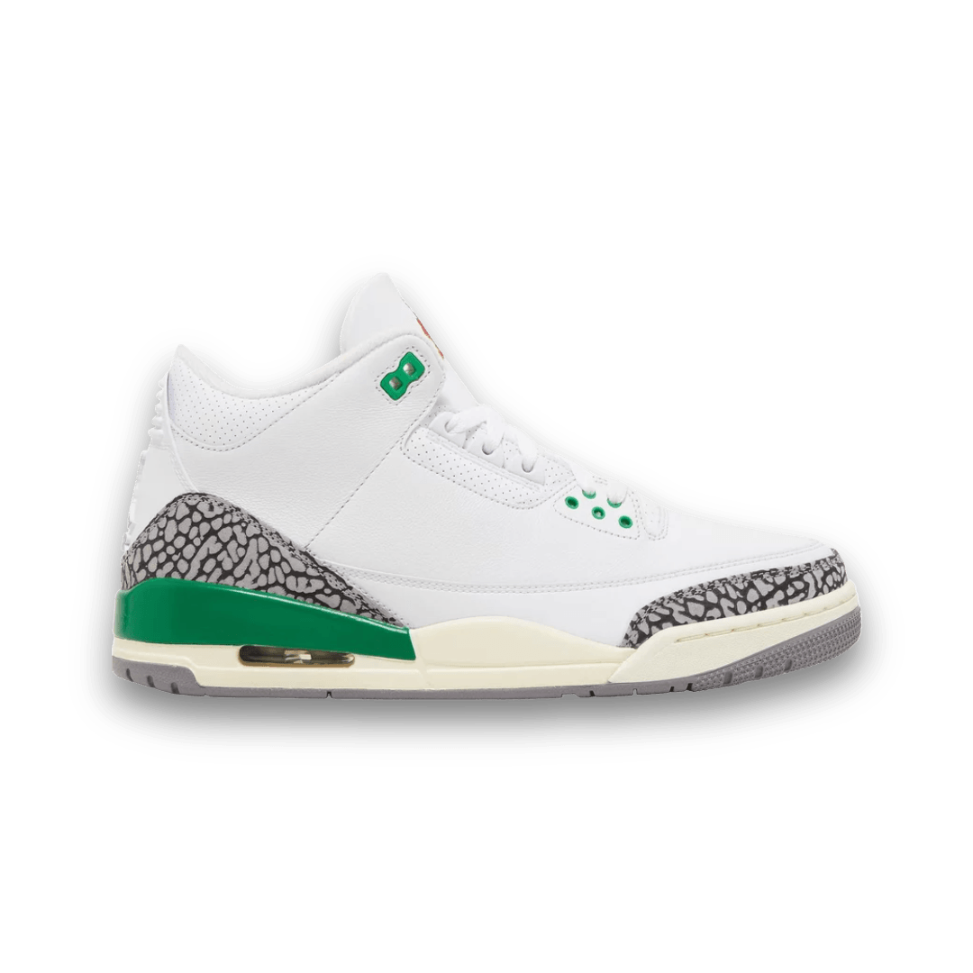 Air Jordan 3 Retro 'Lucky Green' - Women - Mid Sneaker - Jawns on Fire Sneakers & Streetwear