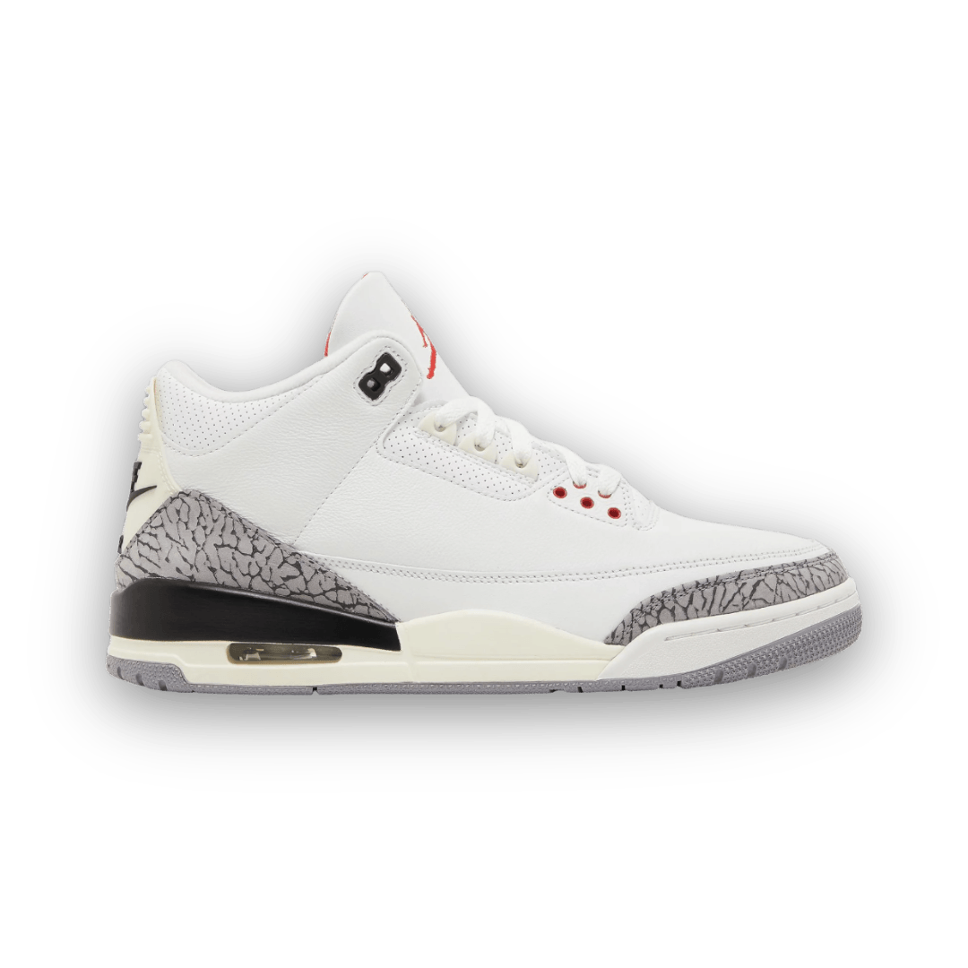 Air Jordan 3 Retro 'White Cement Reimagined' - Mid Sneaker - Jawns on Fire Sneakers & Streetwear