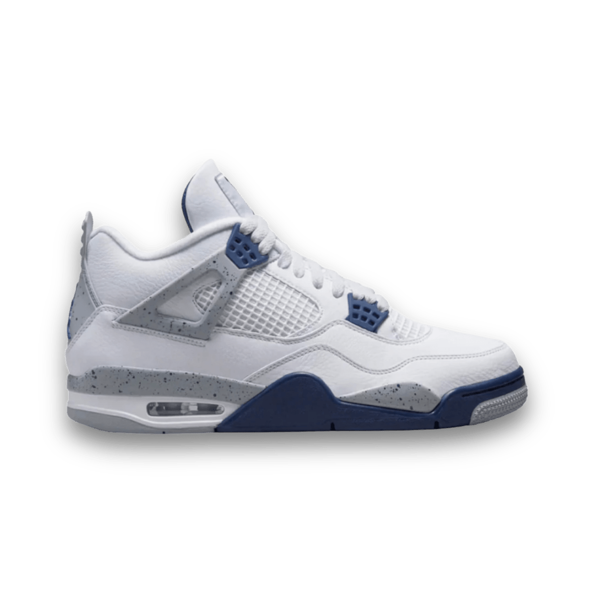 Air Jordan 4 Midnight Navy - Grade School - Mid Sneaker - Jawns on Fire Sneakers & Streetwear