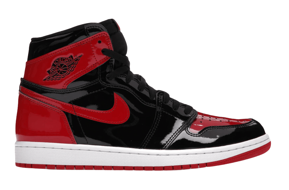 Jordan 1 Retro High OG Patent Bred - High Sneaker - Jawns on Fire Sneakers & Streetwear