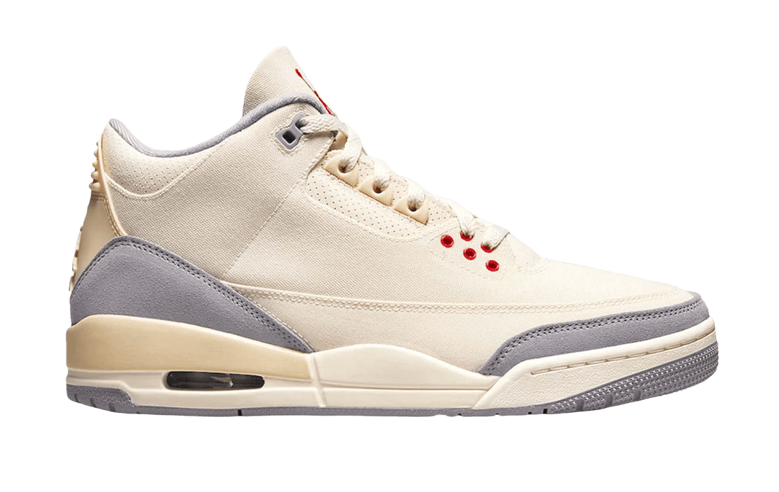 Jordan 3 Retro Muslin - Mid Sneaker - Jawns on Fire Sneakers & Streetwear