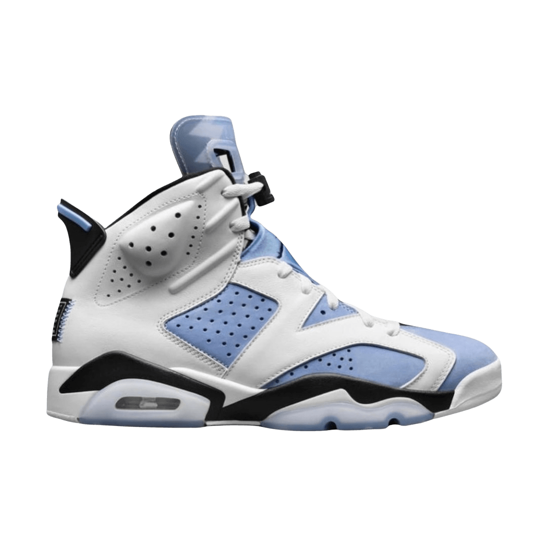 Jordan 6 Retro UNC White - Grade School - High Sneaker - Jawns on Fire Sneakers & Streetwear