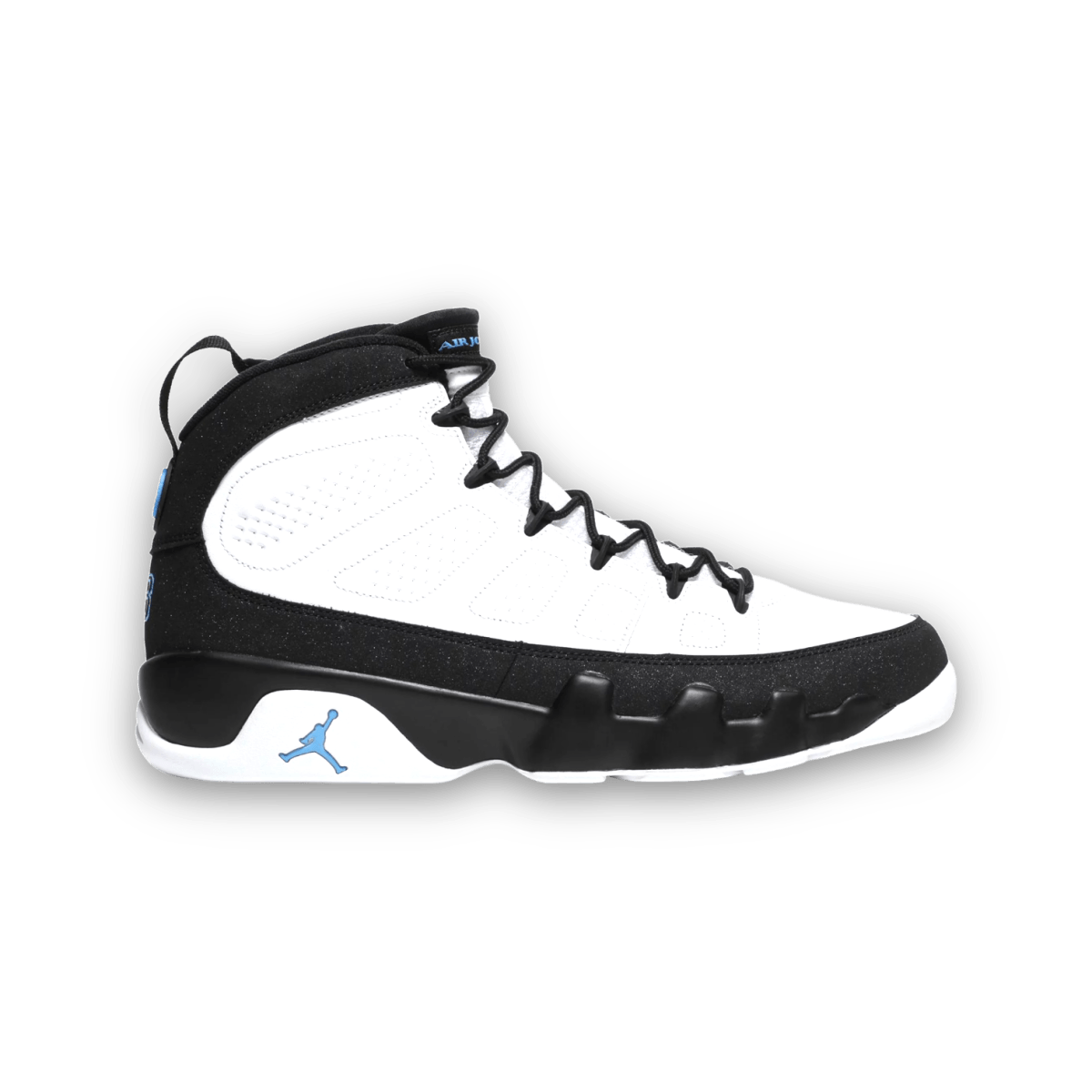 Jordan 9 Retro 'University Blue' - High Sneaker - Jawns on Fire Sneakers & Streetwear