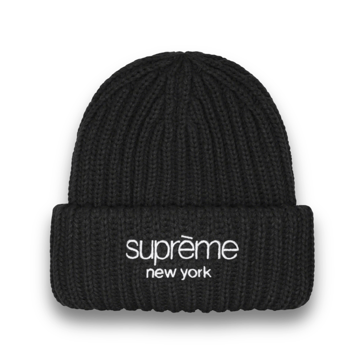 Supreme Supreme Classic Logo Chunky Ribbed Beanie Headwear Jawns on Fire