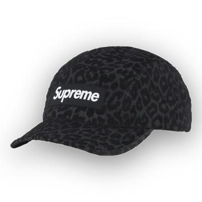 Supreme Leopard Corduroy Camp Cap - Headwear - Jawns on Fire Sneakers & Streetwear