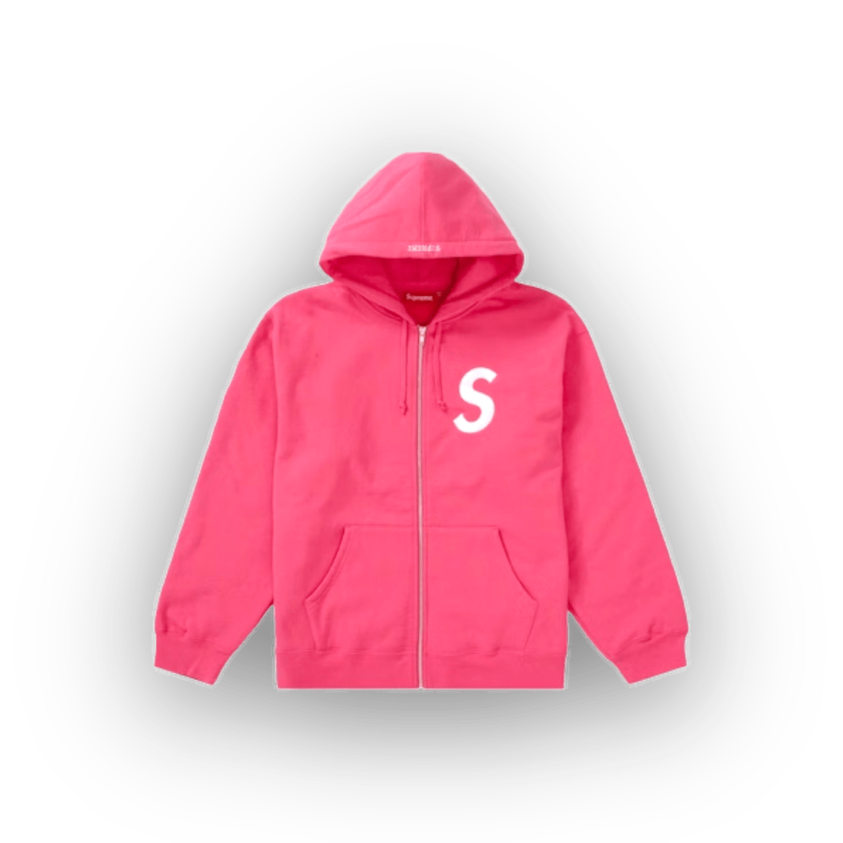 supreme fire zip up hooded sweatshirt