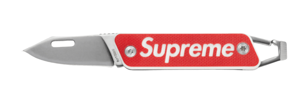 Supreme 2025 knife keychain