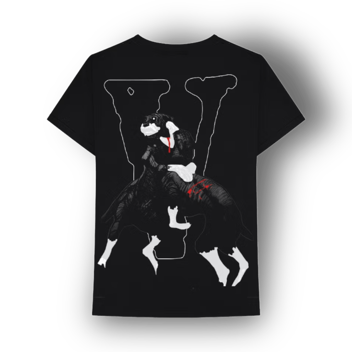 Vlone x City Morgue Dogs Tee Black - Jawns on Fire