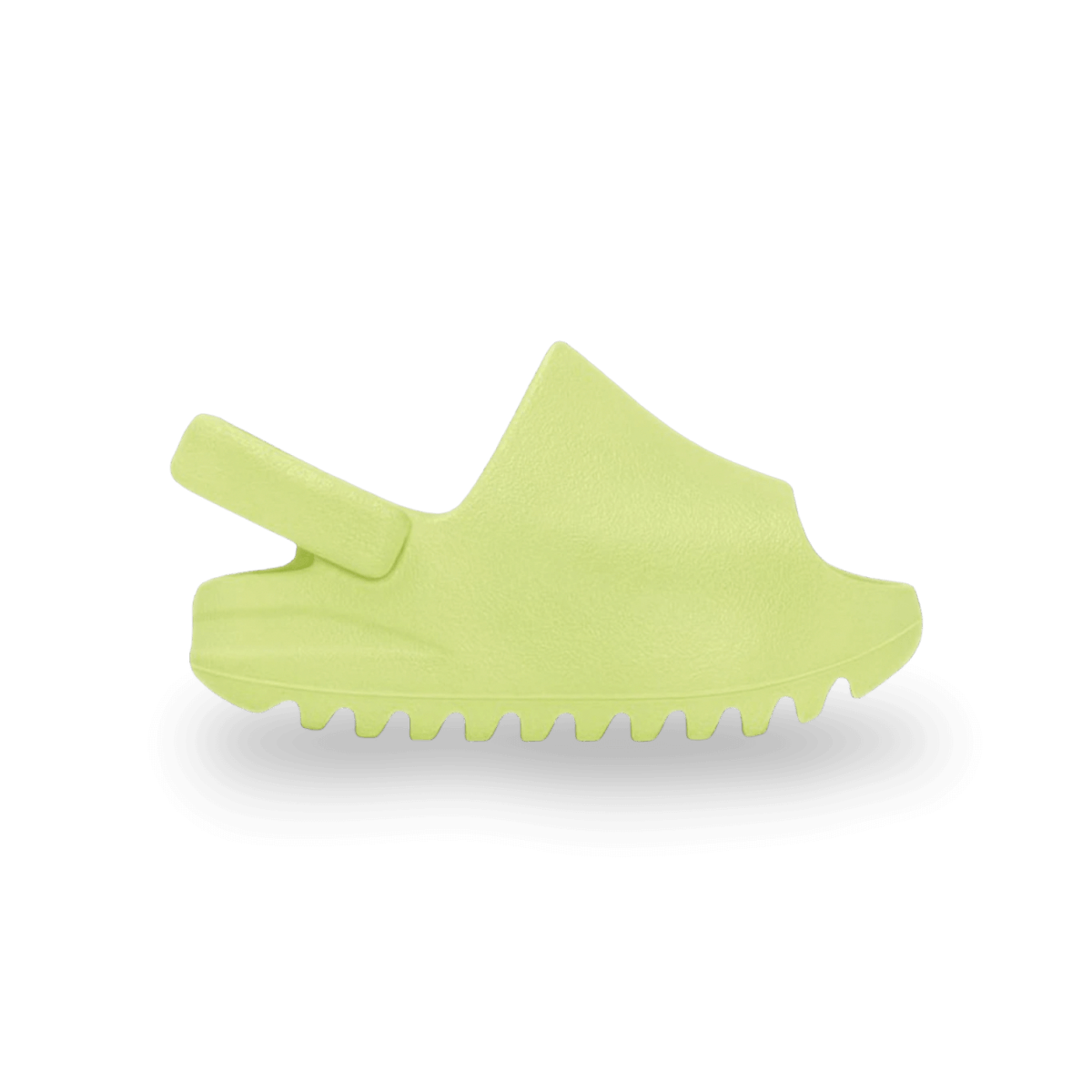 Yeezy Yeezy Slide Glow Green Sling Back Toddler Jawns on