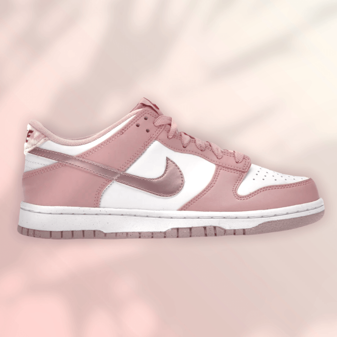 New at Jawns on Fire - Dunk Pink Velvet Low - Youth