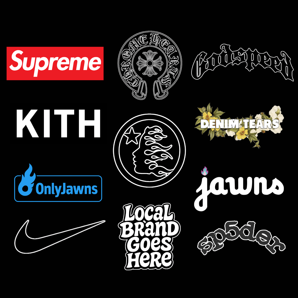 All Clothing Brands - Jawns on Fire