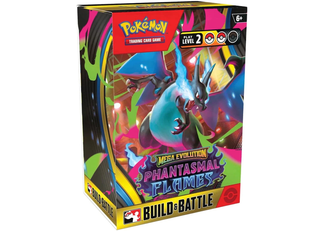 2025 Pokémon Mega Evolution Phantasmal Flames Build &amp; Battle Box - Pokemon - Jawns on Fire Sneakers &amp; Shoes