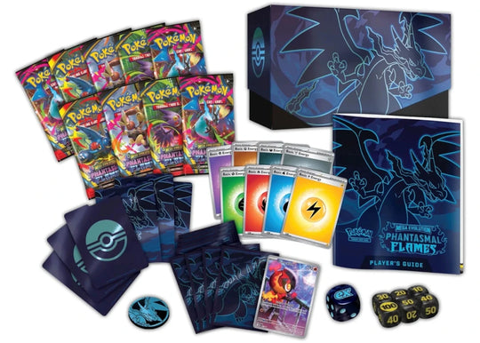 2025 Pokémon Mega Evolution Phantasmal Flames Elite Trainer Box - Pokemon - Jawns on Fire Sneakers & Shoes