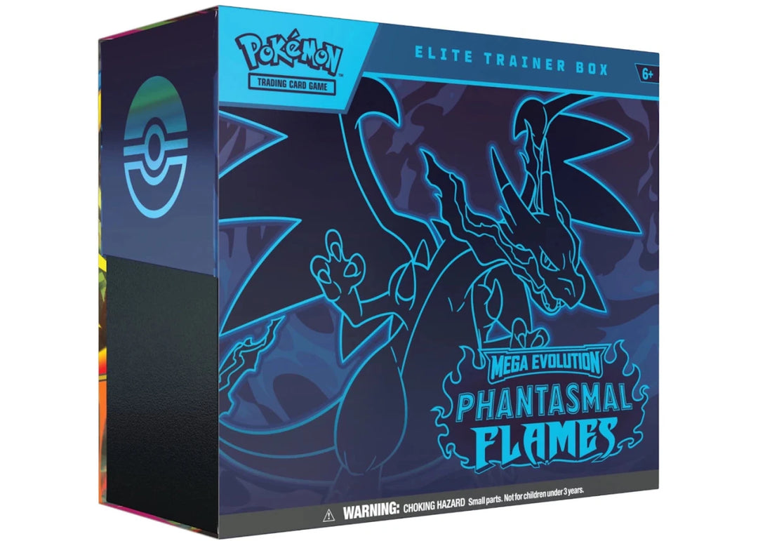 2025 Pokémon Mega Evolution Phantasmal Flames Elite Trainer Box - Trading Cards - Jawns on Fire Sneakers & Shoes