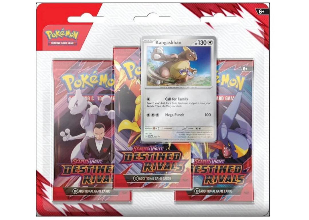 2025 Pokémon Scarlet &amp; Violet Destined Rivals 3 Pack Blister Pack - Pokemon - Jawns on Fire Sneakers &amp; Shoes