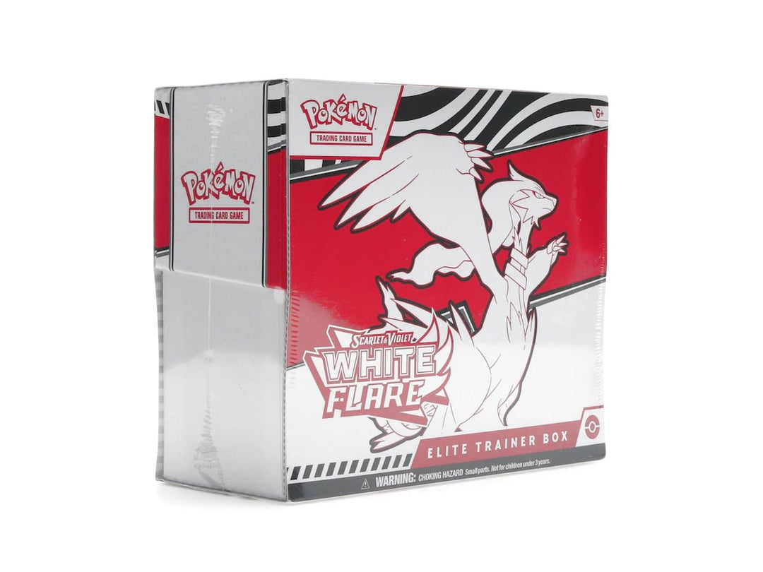 2025 Pokémon Scarlet & Violet White Flare Elite Trainer Box - Trading Cards - Jawns on Fire Sneakers & Shoes