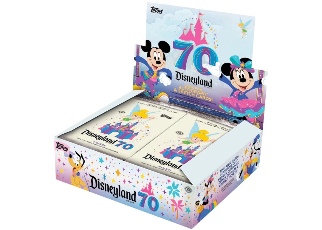 2025 Topps Disneyland 70th Anniversary Hobby Box - Trading Cards - Jawns on Fire Sneakers & Shoes