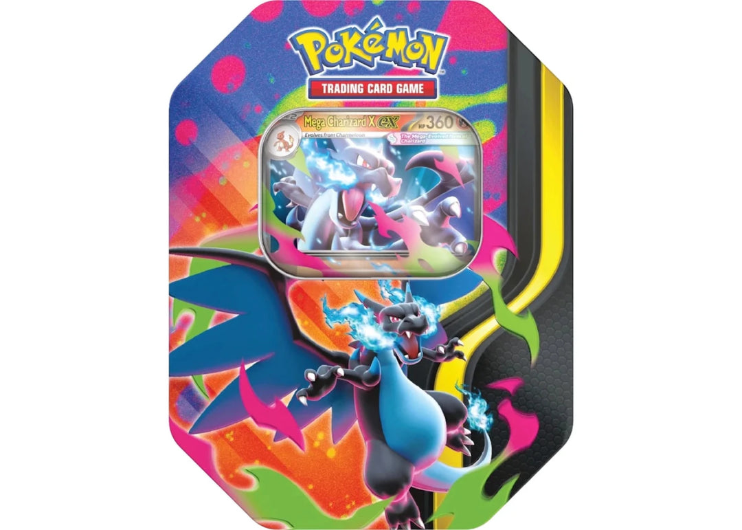 2026 Pokémon Mega Charizard X ex Tin - Pokemon - Jawns on Fire Sneakers &amp; Shoes