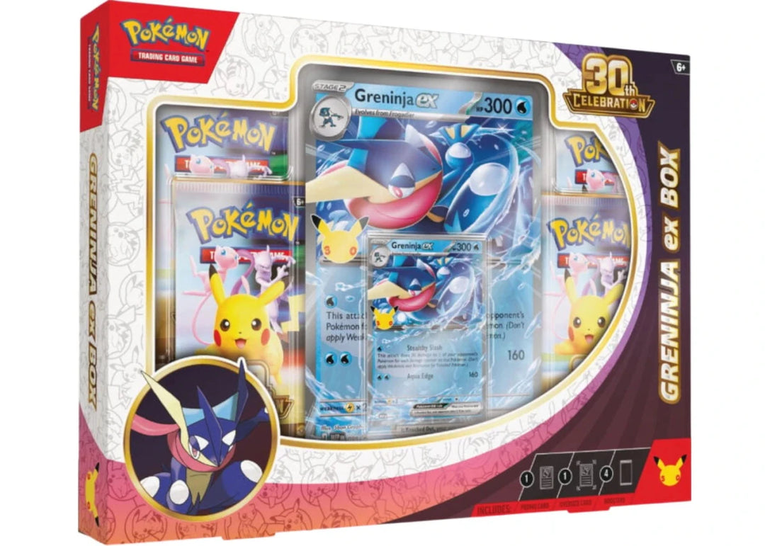 2026 Pokémon Mega Evolution 30th Celebration Greninja ex Box - Pokemon - Jawns on Fire Sneakers & Shoes