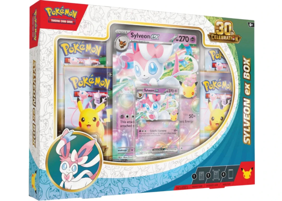2026 Pokémon Mega Evolution 30th Celebration Sylveon ex Box - Pokemon - Jawns on Fire Sneakers &amp; Shoes