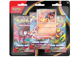 2026 Pokémon Mega Evolution Chaos Rising Charmeleon 3 Pack Blister - Pokemon - Jawns on Fire Sneakers & Shoes