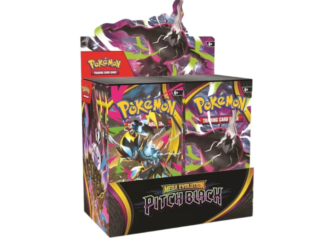 2026 Pokémon Mega Evolution Pitch Black Booster Box - Pokemon - Jawns on Fire Sneakers &amp; Shoes