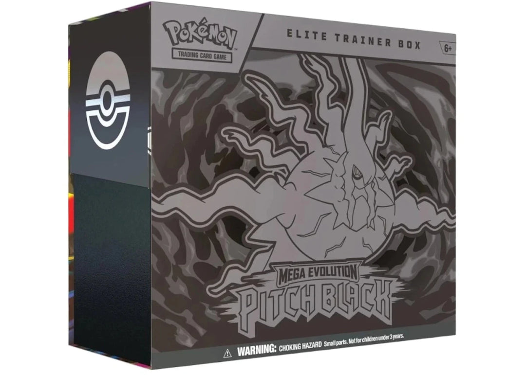 2026 Pokémon Mega Evolution Pitch Black Elite Trainer Box - Pokemon - Jawns on Fire Sneakers & Shoes
