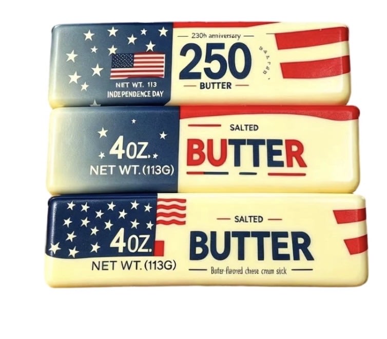 4 oz. USA Butter Squishy - Sensory Toys - Jawns on Fire Sneakers &amp; Shoes