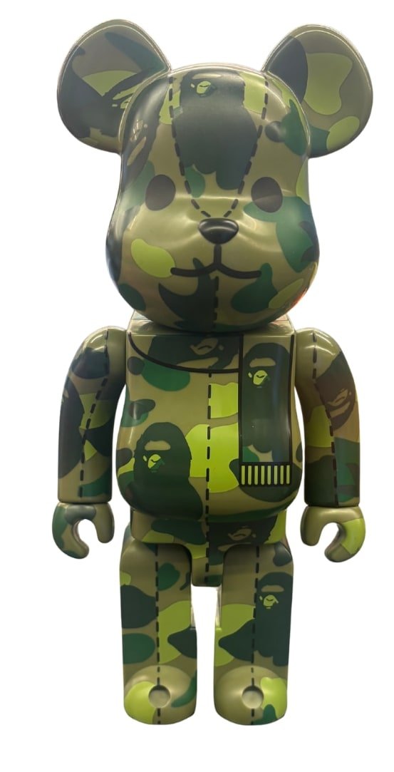 400% Green Camo Bape Bearbrick - Collectibles - Jawns on Fire Sneakers &amp; Shoes