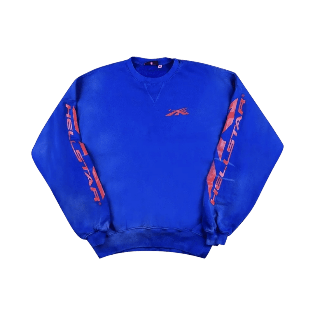 640342 HS Sport Core Logo Crewneck 'Blue' - Clothing - Mens - Jawns on Fire Sneakers & Shoes