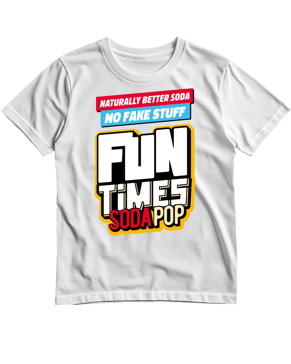 Fun Time Soda Pop Logo T-Shirt