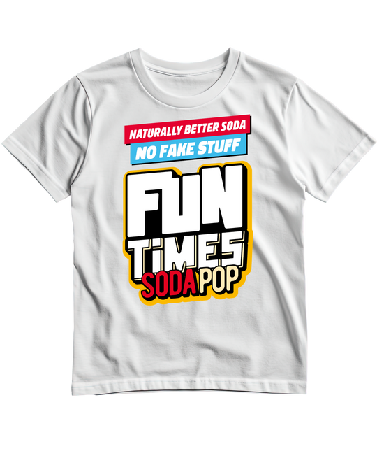 Fun Time Soda Pop Logo T-Shirt