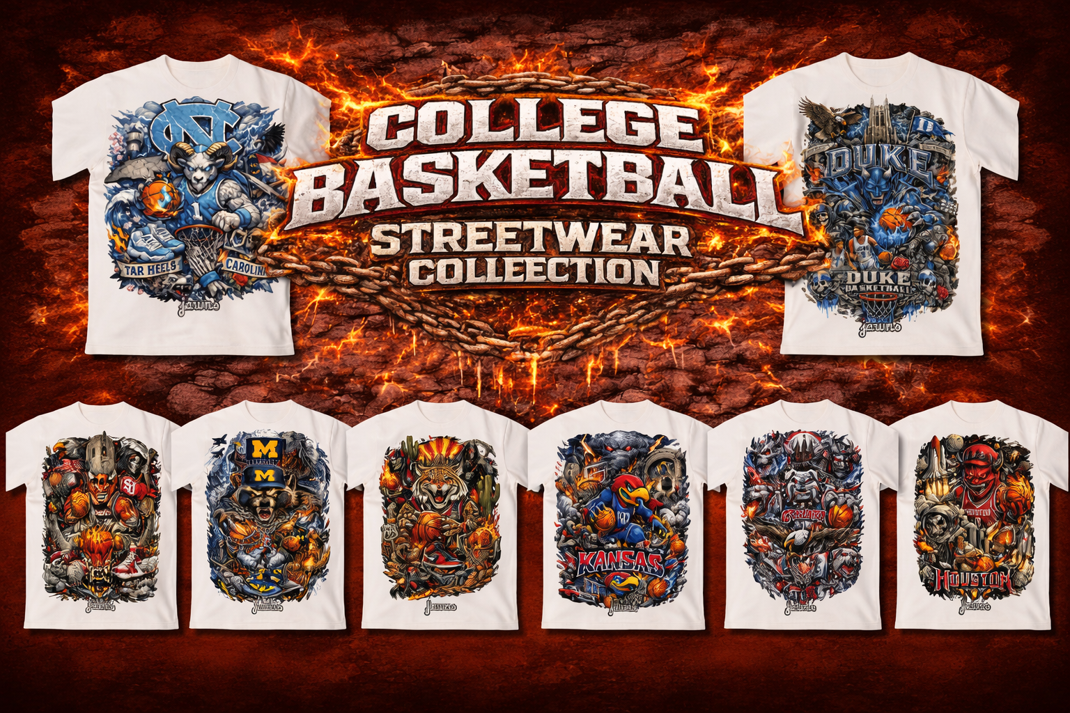 Godspeed College Basketball Streetwear Collection