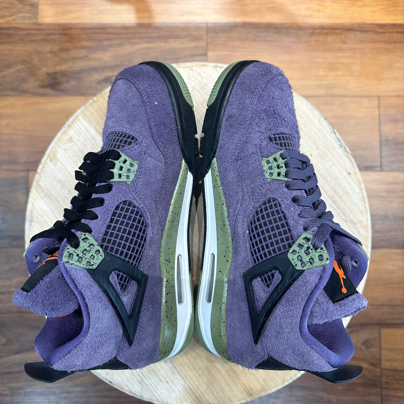 Air Jordan 4 Retro 'Canyon Purple' - Gently Enjoyed (Used) Women 8 - Mid Sneaker - Jordan - Jawns on Fire - sneakers