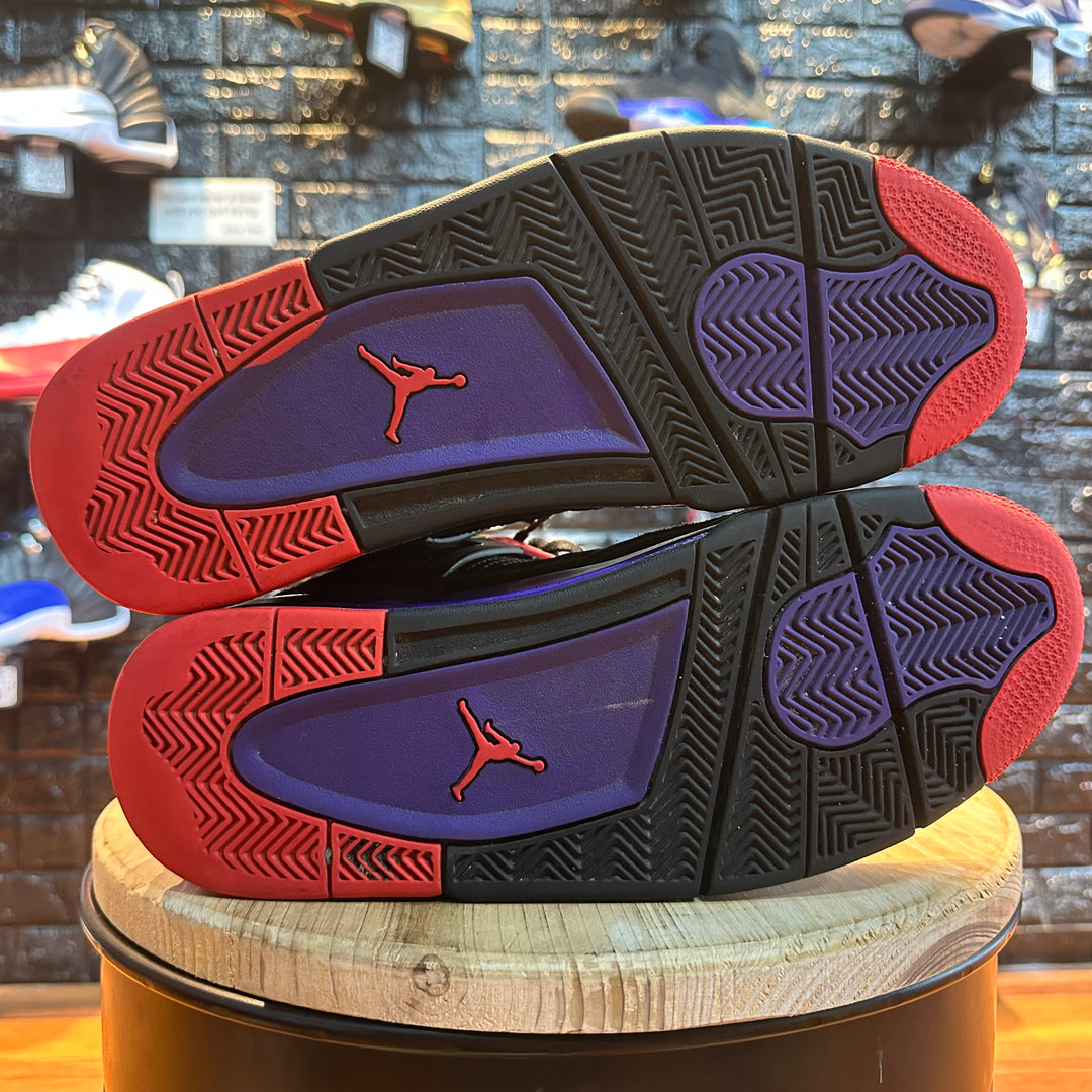 Air Jordan 4 Retro NRG Raptors Gently Enjoyed Used Men 10.5 Rep Box