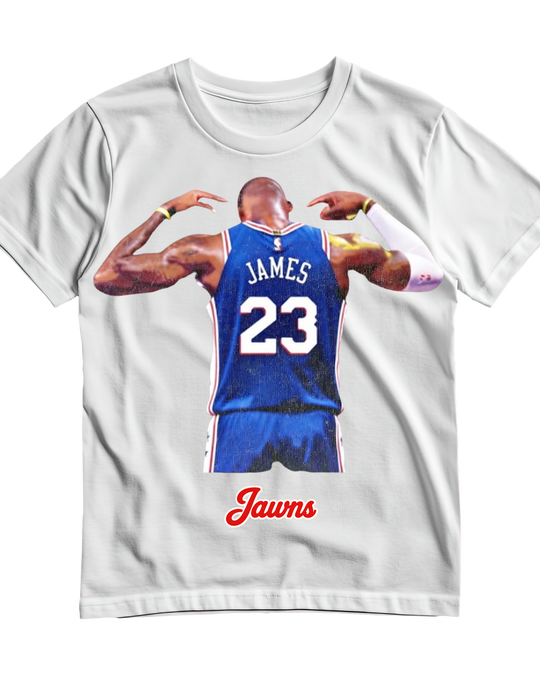 James Sixers #23 T-Shirt - Only Jawns