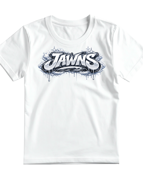 Jordan 5 White Metallic Reimagined JAWNS - White T-Shirt