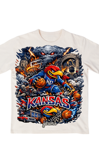 Kansas Jayhawks Godspeed Streetwear Basketball Shirt