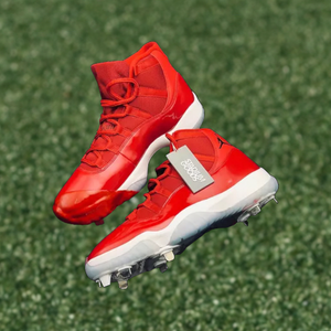 Nike Air Jordan Sneaker Custom Cleats for Football, Baseball, Softball & More now available for your athlete at Jawns on Fire Sneaker Boutique